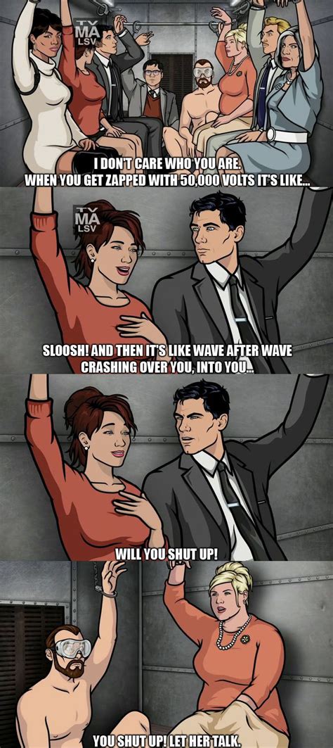 archer rule 34|Archer parody comic .